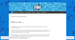 Desktop Screenshot of finsswimschool.co.uk